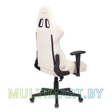 Кресло компьютерное Zombie VIKING X Fabric (белый/зеленый) картинка 9
